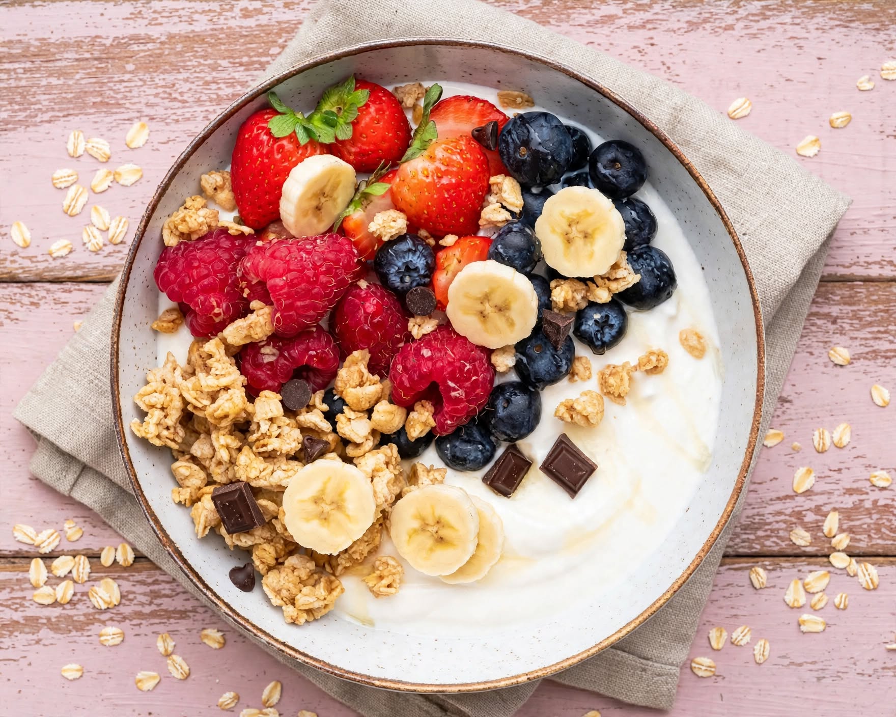 Berry & Nutty Oat Bowl