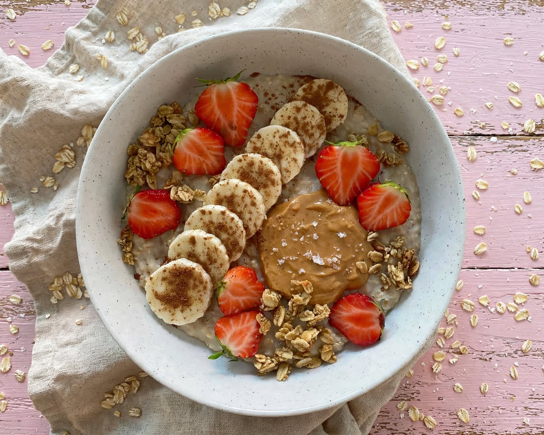 Stripe Berry Smoothie Bowl