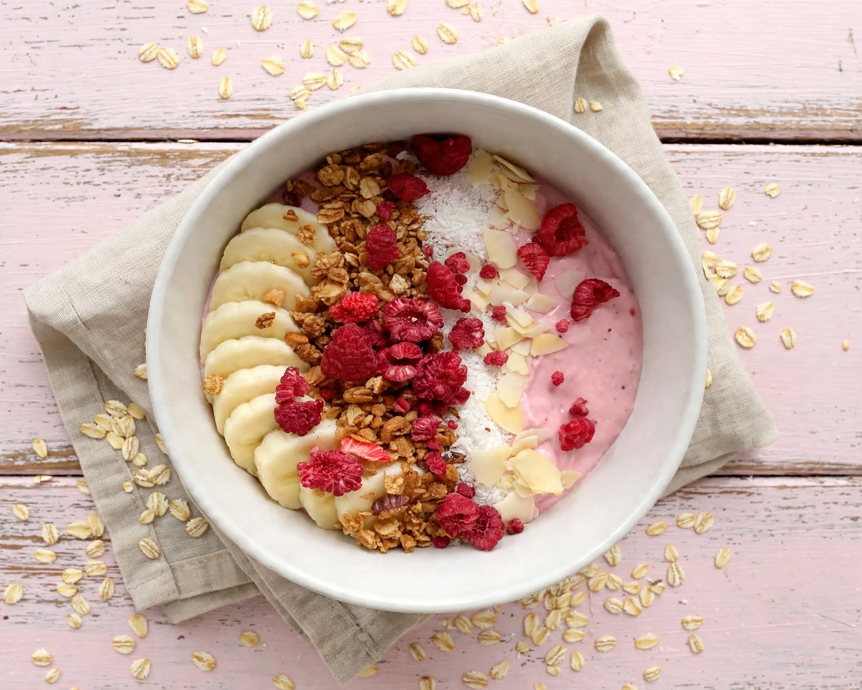 Cacao Strawberry Smoothie Bowl